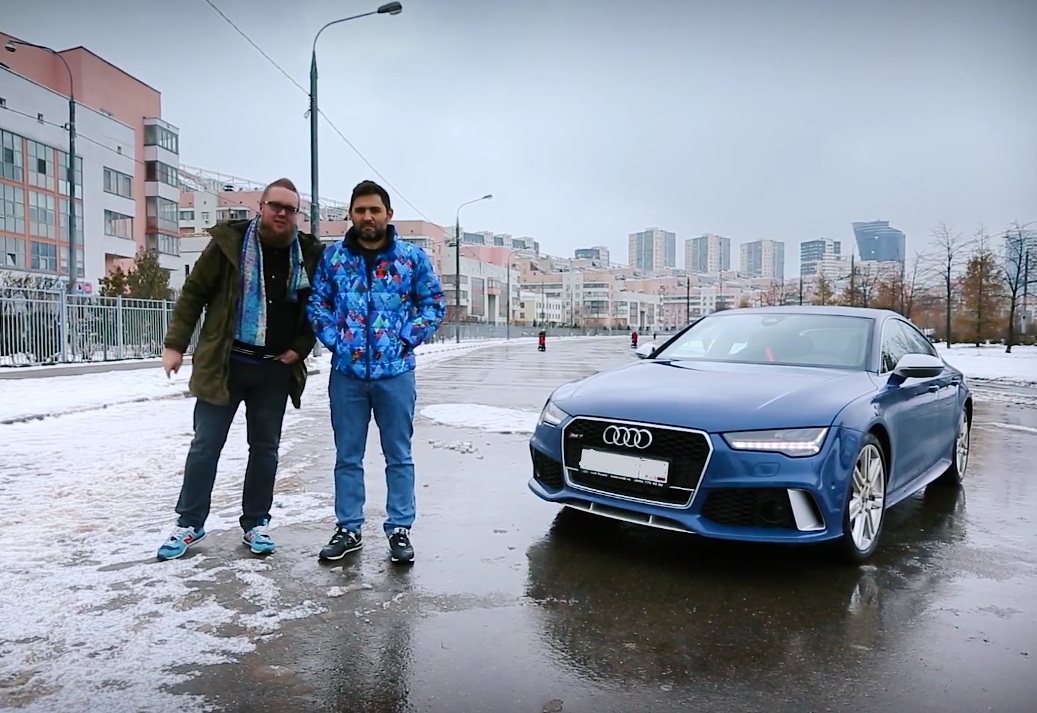 Тест драйв AUDI RS7 — Большой тест драйв